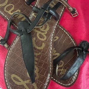 Black Strappy Sandals